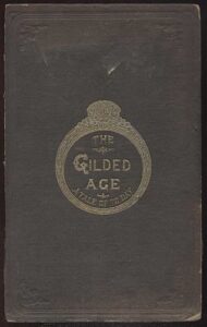 The Gilded Age by Mark Twain book cover