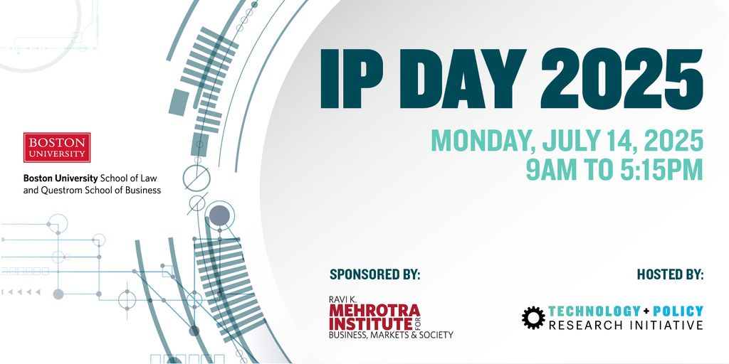 BU Technology & Policy Research Initiative IP Day conference image